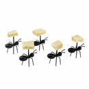 12pcs/set Ant Fruit Fork Eco Friendly Plastic Kitchen Bar Kids Dessert Forks Jâ„–[