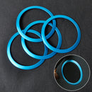 4x Stereo Speaker Trim Cover Ring fit for BMW 3 Series F30 F34 320 328 335-Blue