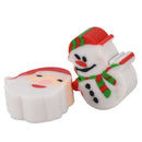 35 x Eraser Christmas Santa Claus Christmas Tree Snowflake Christmas Advent