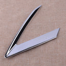 Pair Front Head Light Lamp Eyebrow Cover Trim Frame Fit For Cadillac XT5 16-19