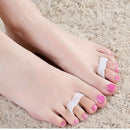 1Pair Silicone Gel Toe Spacer Separator Straightener Spreader.Bunion PaiFHES