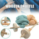 Beginners Drop Spindle Top Whorl Yarn Spin Hand Carved Gifts Wooden Tools A8P6
