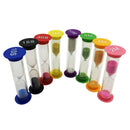 8 Pack Sand Glass Clock Tea Timer 10/ 15/ 30 Seconds & 1/ 2/ 3/ 5/ 10 Minutes