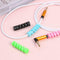 4pcs Spiral USB Data Cable Protective Covers Silicone Charging Wire Cases #gib