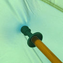 4pcs Outdoor Camping Canopy Tent Support Rod Thunder Proof Cap (Green)