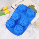 snowflake silicone mold christmas snowflake silicone soap mold cake moldSEAU