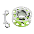 Steel Scuba Dive Reel Corrosion Resistant High Visibility Diver Reel Clip Green