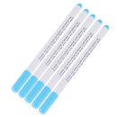 5x Water Erasable Pens Fabric Ink Marker Pen for Dressmaking Sewing Blue