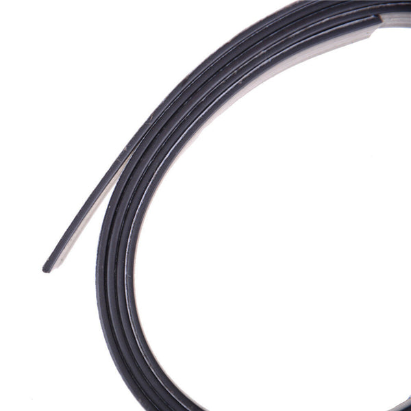 1 x 1 MM 1M Self Adhesive Flexible Rubber Magnet Strip Tape Roll White LJ