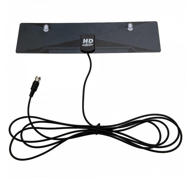 Digital Home Indoor TV Antenna HDTV DTV Box Ready VHF UHF Flat Design High Gain