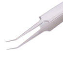 3PCS Precision Tweezers Stainless Steel Curved Fine Tip acne Tweezers Plier lj