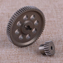fit for 1:10 RC HSP Differential Metal Main Gear 64T Motor Gear 21T 11184&11119
