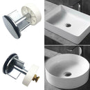 38mm Heavy Chrome Plated Basin Sink Waste Up Plug Replacement Metal