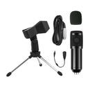 Studio Recording Condenser Microphone Kit USB Cable Audio Cable for Podcast