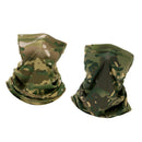 2Pcs Silky Sports Balaclava Soft Dustproof Headscarf Skiing Anti-UV Bandana