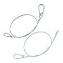 2x Stage Light Safety Cable Lock 31/39 in Safety Rope For Moving Head Light