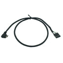 (2-Pack) 50CM 90 Degree Right Angle Micro-USB Male to 5 Pin Motherboard Fem
