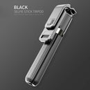 L03 Foldable Remote Shutter Bluetooth Phone Selfie Stick Tripod (Black) A