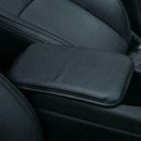 Center Console Cushion Mat Cover Protector PU Leather Pad Car Armrest Black R9B9