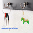Keychain DIY Bird Full Drill Special Shaped Diamond Painting Girl Key Ring Gifts