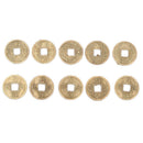 100Pcs Feng Shui Coins Ancient Chinese I Ching Coins For Health Wealth Charm TEU