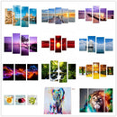 Set of 3Pcs Canvas Art Wall Painting Pictures Colorful Lion Landscape Print