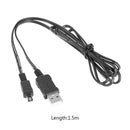 1.5m USB Charging Power Cable for Canon Camera Power Adapter CA-110E