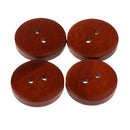 20 Pieces Wooden Flatback 2 Holes Buttons for Sewing Clothing Buttons Repair