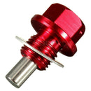 M12 x1.25 Magnetic Engine Oil Pan Drain Filter Adsorb Plug Bolt Crush Washe