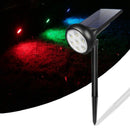 7 Led Variable Light 200 Degree Adjustable Ip55 Waterproof Solar Spotlight