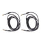 Set of 2 Universal 3.5mm Stereo Jack Audio Speaker Cable w/ Control Volume Line