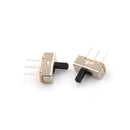 30Pcs 2Position 4mm SPDT 1P2T 3 Pin PCB Panel Vertical Slide Switch JR
