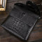 New Men's Alligator Pattern Flap Shoulder Bags For Men Messenger Bag Busine P6X9