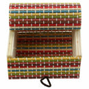 1Pc Delicate Ring Necklace Earrings Bamboo Wooden Case Jewelry Storage Boxe E3Z9