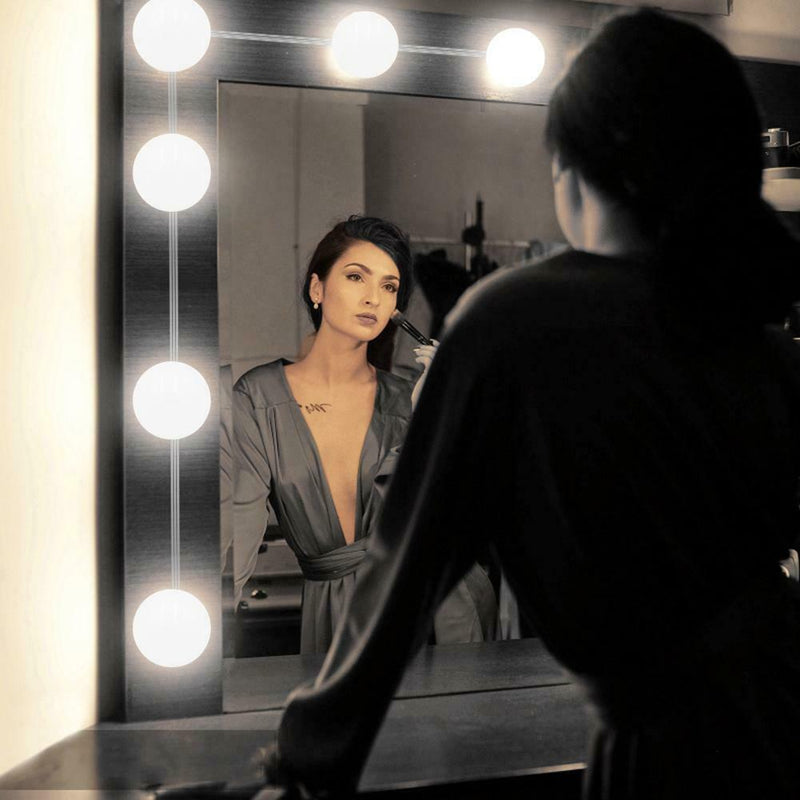 10x LED Makeup Mirror Light Bulb Kit Hollywood Style Vanity Dressing Table Lamp