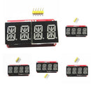 5 Pcs 0.54inch 4 Digit Segment Red Tube LED Display Module for Arduino I2C