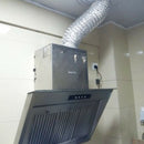 Aluminum Tube Ducting Hose Ventilation Tube Air Pipe Exhaust Tube 10cm-2m