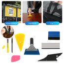 8Pcs Car Window Tint Wrapping Vinyl Tools Squeegee Scraper Applicator Kits Set