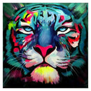 5D DIY Full Drill Diamond Painting Colorful Tiger Cross Stitch Embroidery