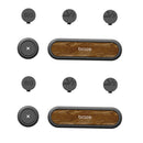 2Pack Magnetic Cable Wire Cord Lead Drop Clips Usb Charge Holder Tidy Desk