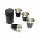 4 x Stainless Steel Mini Cup Mug Drinking Coffee Beer Tumbler For Camping Travel
