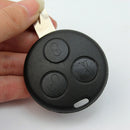 Black 3 Buttons Key-Cover Case for BMW Smart For Two 450 Car Hot 1 pcs