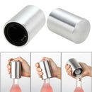2Pc/Lot Stainless Steel Bottle Opener Automatic Beer Soda Cap Wine Drinking