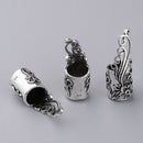 6x Wooden Bangle Bracelet End Cap Beads Jewelry Making Findings Accessories