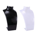 2 Packs Necklace Bust Display Holder - Jewelry Rack Neck Pendant Organizer Stand