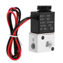 1 Pcs 3V1-06 Nc Solenoid Valve Dc 24V 3 Way 2 Position 1/8Inch Bsp Normally