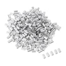 100 Pack of Aluminium Fishing Crimps Double Barrel Crimp Sleeves 0.8mm