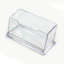 Transparent Acrylic Plastic Desk Box Desktop Business Card Holder Display Stand