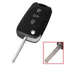 1pcs Black 3-key Button Remote Control Smart Key Case for Kia k2 k5 New fd HFY