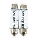 2x BULB SHUTTLE FESTOON 3 LED 39MM CANBUS WHITE